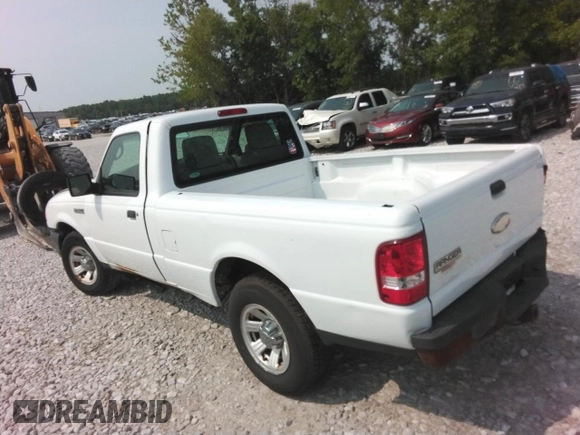 2010 Ford Ranger XL with VIN 1FTKR1AD5APA44784, listed as a Copart auction lot 57780835 with 132,635 mi miles and Salvage title. Bid and sale history available at DreamBid. Image 2.
