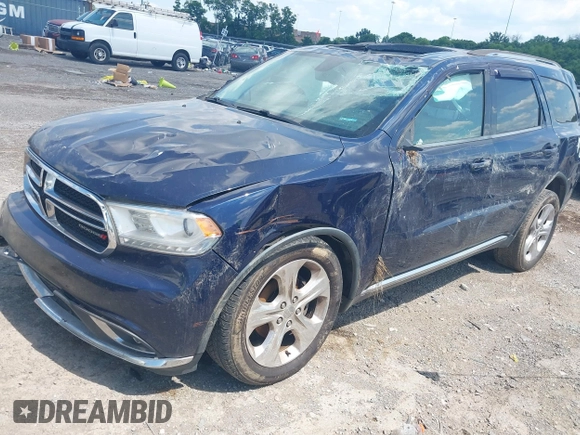 2014 Dodge Durango Limited with VIN 1C4RDHDG0EC502286, listed as a IAAI auction lot 42610752 with 190,895 mi miles and . Bid and sale history available at DreamBid. Image 22.