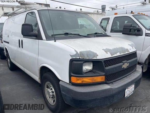 2013 Chevrolet Express Cargo with VIN 1GCWGFCA0D1142247, listed as a IAAI auction lot 42835604 with 237,340 mi miles and . Bid and sale history available at DreamBid. Image 13.