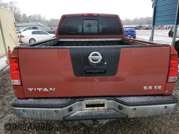 2007 Nissan Titan SE with VIN 1N6BA06AX7N212467, listed as a Copart auction lot 87719695 with 301,822 mi miles and Salvage title. Bid and sale history available at DreamBid. Image 6.