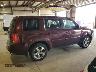 2013 Honda Pilot EX-L z VIN 5FNYF4H50DB059212, wystawiony jako Copart lot #54753155 z przebiegiem 156 657 mil mil oraz Szkoda całkowita • Salvage title. Historia ofert i sprzedaży dostępna na DreamBid. Obrazek 3.