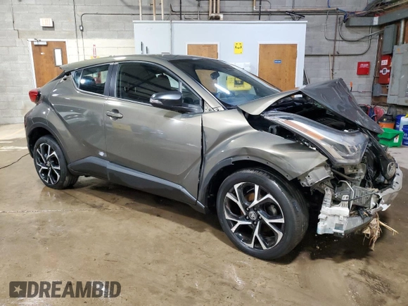 2021 Toyota C-HR LE with VIN NMTKHMBX4MR120744, listed as a Copart auction lot 44109805 with 58,209 mi miles and Clean Title. Bid and sale history available at DreamBid. Image 4.