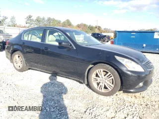 2011 Infiniti G25 Journey with VIN JN1DV6AP8BM830581, listed as a Copart auction lot 81561484 with 218,375 mi miles and Salvage Title. Bid and sale history available at DreamBid. Image 4.