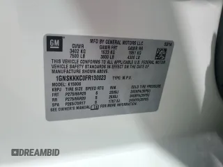 2015 Chevrolet Suburban LTZ with VIN 1GNSKKKC0FR130023, listed as a Copart auction lot 46630825 with 140,057 mi miles and Salvage Title. Bid and sale history available at carsss.com. Image 13.