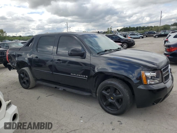 2007 Chevrolet Avalanche LT w/3LT with VIN 3GNFK12317G161729, listed as a Copart auction lot 72762134 with 321,398 mi miles and Salvage Title. Bid and sale history available at carsss.com. Image 4.