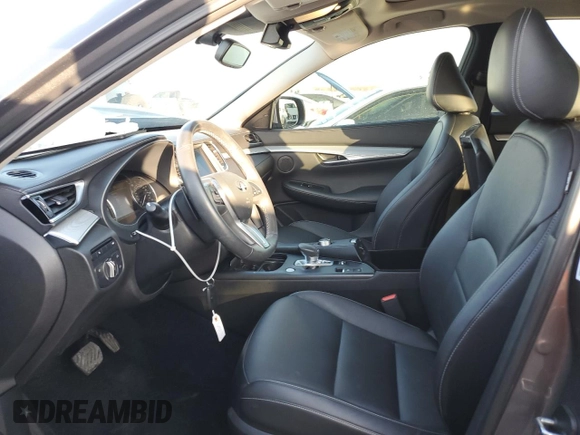 2020 Infiniti QX50 LUXE with VIN 3PCAJ5M18LF102797, listed as a Copart auction lot 35797573 with 25,104 mi miles. Bid and sale history available at carsss.com. Image 7.