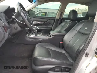 2013 Infiniti M37 with VIN JN1BY1AR7DM604599, listed as a Copart auction lot 71824994 with 0 mi miles and Salvage Title. Bid and sale history available at carsss.com. Image 7.