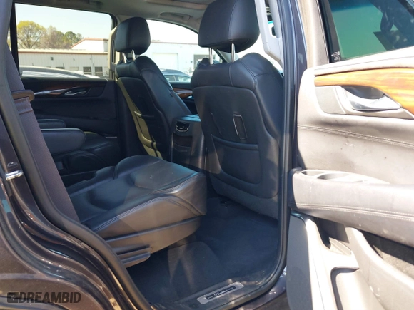 2015 Cadillac Escalade Luxury with VIN 1GYS3MKJ2FR518865, listed as a IAAI auction lot 41890235 with 156,849 mi miles. Bid and sale history available at carsss.com. Image 8.