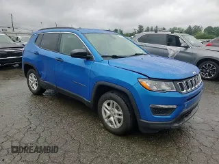 2021 Jeep Compass Sport with VIN 3C4NJCAB6MT518465, listed as a Copart auction lot 56797435 with 82,089 mi miles and Salvage title. Bid and sale history available at DreamBid. Image 13.