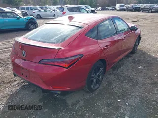 2023 Acura Integra w/A-Spec Package with VIN 19UDE4H36PA025466, listed as a IAAI auction lot 40806180 with 17,526 mi miles and . Bid and sale history available at DreamBid. Image 4.