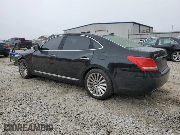 2015 Hyundai Equus Ultimate z VIN KMHGH4JH6FU099424, wystawiony jako Copart lot #80129674 z przebiegiem 145 420 mil mil oraz Szkoda całkowita • Salvage title. Historia ofert i sprzedaży dostępna na DreamBid. Obrazek 2.
