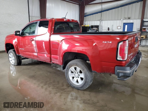 2015 GMC Canyon 4WD SLE with VIN 1GTH6BE39F1203164, listed as a Copart auction lot 51328885 with 107,171 mi miles and Salvage Title. Bid and sale history available at carsss.com. Image 2.