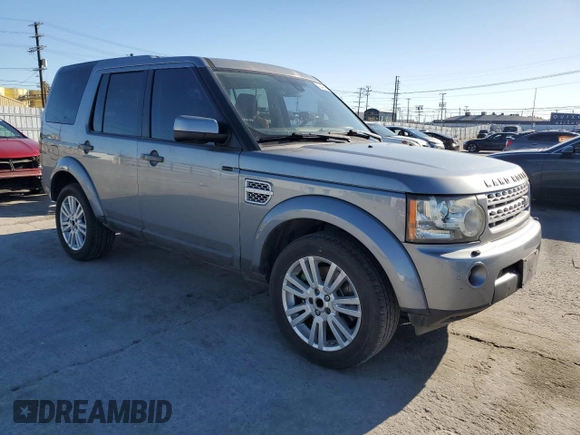 2012 Land Rover LR4 Lux with VIN SALAK2D42CA621450, listed as a Copart auction lot 49445065 with Not provided miles and Salvage title. Bid and sale history available at DreamBid. Image 4.