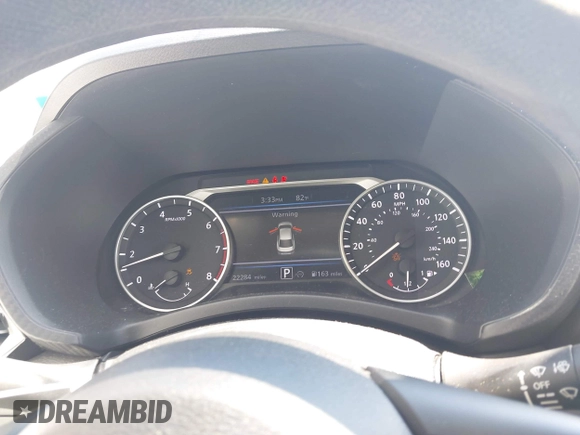 2024 Nissan Sentra SV with VIN 3N1AB8CV7RY248529, listed as a IAAI auction lot 42236147 with 22,284 mi miles and . Bid and sale history available at DreamBid. Image 7.