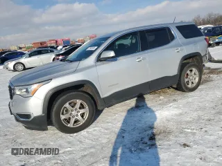 2018 GMC Acadia SLE with VIN 1GKKNRLS8JZ163248, listed as a Copart auction lot 87802965 with 62,155 mi miles and Salvage title. Bid and sale history available at DreamBid. Image 1.