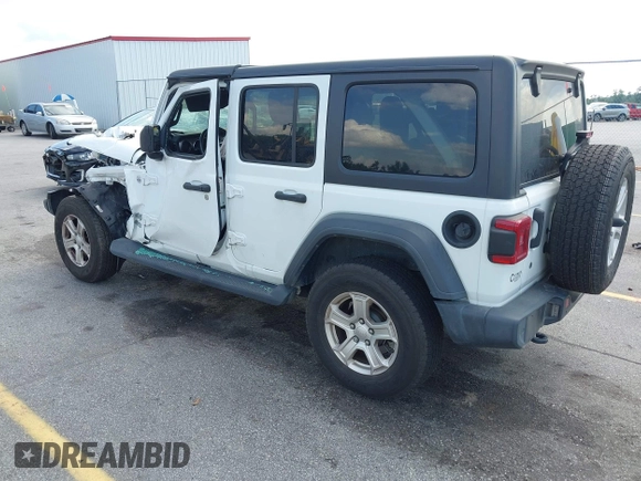 2018 Jeep Wrangler Unlimited Sport с VIN 1C4HJXDG2JW127282, выставлен на аукционе IAAI как лот 42188212 с пробегом 51 902 миль миль и . История ставок и продаж доступна на DreamBid. Изображение 3.