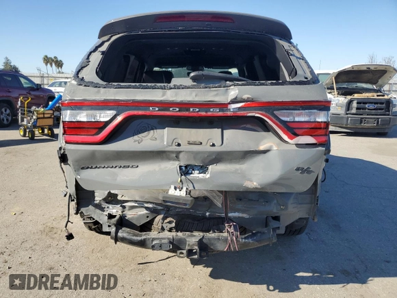2021 Dodge Durango R/T with VIN 1C4SDHCT5MC761838, listed as a Copart auction lot 88305825 with 58,840 mi miles and Salvage Title. Bid and sale history available at DreamBid. Image 6.