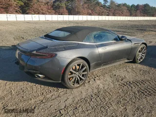 2021 Aston Martin DB11 with VIN SCFRMFCW0MGM10150, listed as a Copart auction lot 69046124 with 7,260 mi miles and Salvage Title. Bid and sale history available at carsss.com. Image 3.