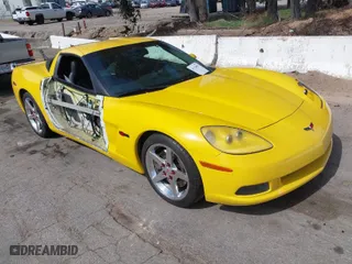 2007 Chevrolet Corvette with VIN 1G1YY26UX75102994, listed as a IAAI auction lot 41756037 with 52,284 mi miles. Bid and sale history available at carsss.com. Image 1.
