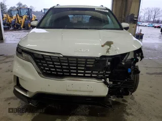 2023 Kia Carnival SX with VIN KNDNE5H37P6231312, listed as a Copart auction lot 44329745 with 55,492 mi miles and Salvage Title. Bid and sale history available at carsss.com. Image 5.