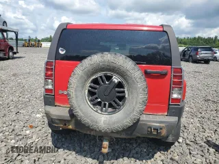 2006 Hummer H3 with VIN 5GTDN136468263670, listed as a Copart auction lot 68622554 with 134,008 mi miles and Salvage Title. Bid and sale history available at carsss.com. Image 6.