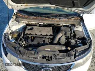 2011 Kia Forte LX with VIN KNAFT4A25B5435866, listed as a Copart auction lot 82820094 with 220,225 mi miles and Salvage Title. Bid and sale history available at carsss.com. Image 12.