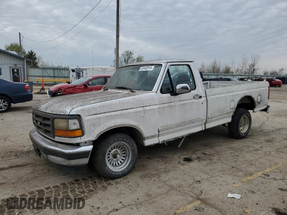 1995 Ford F-150 with VIN 1FTEF15N6SNB65572, listed as a Copart auction lot 53402815 with 92,616 mi miles and Clean Title. Bid and sale history available at carsss.com. Image 1.
