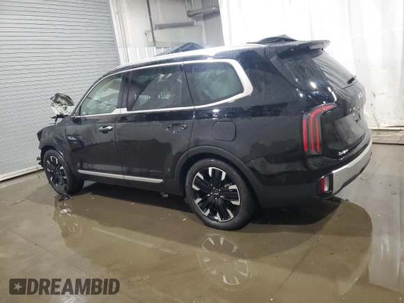 2024 Kia Telluride SX X-Line with VIN 5XYP5DGC9RG510605, listed as a Copart auction lot 44706145 with 24,318 mi miles and Non Repairable. Bid and sale history available at carsss.com. Image 2.