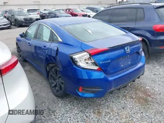 2021 Honda Civic Sport with VIN 2HGFC2F87MH554620, listed as a IAAI auction lot 41743596 with 52,327 mi miles and . Bid and sale history available at DreamBid. Image 3.