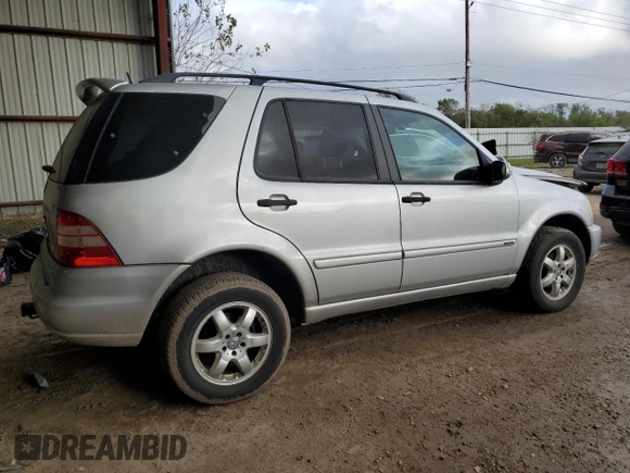 2003 Mercedes-Benz M-Class 3.7L with VIN 4JGAB57E23A407695, listed as a Copart auction lot 79568154 with 228,488 mi miles and Salvage Title. Bid and sale history available at carsss.com. Image 3.