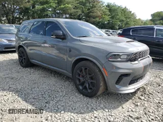 2021 Dodge Durango SRT Hellcat with VIN 1C4SDJH96MC689195, listed as a Copart auction lot 65217615 with Not provided miles and Salvage title. Bid and sale history available at DreamBid. Image 4.