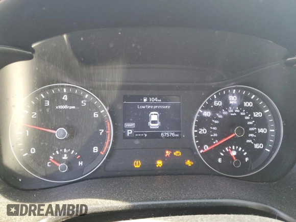 2019 Kia Forte LXS with VIN 3KPF24AD3KE121158, listed as a Copart auction lot 53329265 with 67,576 mi miles and Salvage title. Bid and sale history available at DreamBid. Image 9.