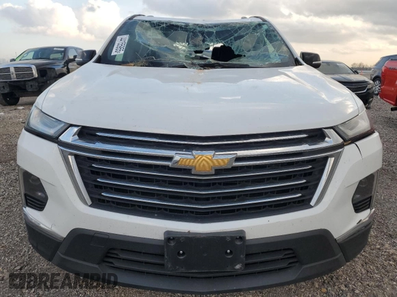 2023 Chevrolet Traverse LT Cloth with VIN 1GNERGKW0PJ137456, listed as a Copart auction lot 44155955 with 42,929 mi miles and Salvage Title. Bid and sale history available at carsss.com. Image 5.