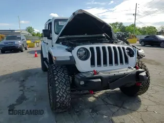 2020 Jeep Wrangler Unlimited Rubicon с VIN 1C4HJXFG4LW239307, выставлен на аукционе Copart как лот 54037595 с пробегом 19 850 миль миль и Списание • Salvage title. История ставок и продаж доступна на DreamBid. Изображение 13.