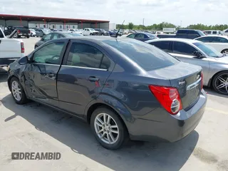 2012 Chevrolet Sonic LT with VIN 1G1JC5SH1C4182616, listed as a IAAI auction lot 42081899 with 92,802 mi miles and . Bid and sale history available at DreamBid. Image 3.
