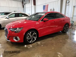2022 Audi A3 Premium with VIN WAUAUDGY2NA088074, listed as a Copart auction lot 41931514 with 10,113 mi miles. Bid and sale history available at carsss.com. Image 1.
