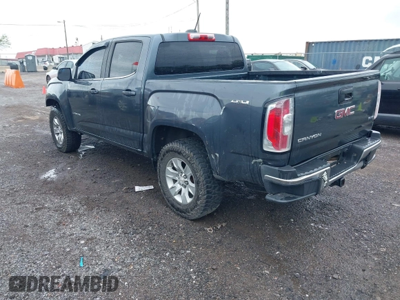 2015 GMC Canyon 4WD SLE with VIN 1GTG6BE3XF1153421, listed as a IAAI auction lot 42079375 with 161,379 mi miles and . Bid and sale history available at carsss.com. Image 3.