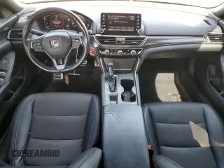 2018 Honda Accord Sedan Sport 1.5T with VIN 1HGCV1F37JA166146, listed as a Copart auction lot 52901905 with 130,509 mi miles and Salvage Title. Bid and sale history available at carsss.com. Image 8.
