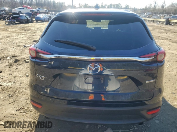 2020 Mazda CX-9 Touring with VIN JM3TCBCY9L0408512, listed as a Copart auction lot 87355134 with 41,618 mi miles and Salvage Title. Bid and sale history available at carsss.com. Image 6.