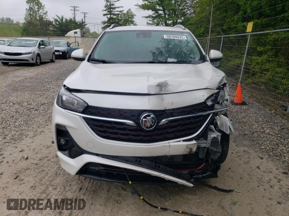 2022 Buick Encore GX Select z VIN KL4MMDSL1NB145896, wystawiony jako Copart lot #58704025 z przebiegiem 14 108 mil mil oraz Szkoda całkowita • Salvage title. Historia ofert i sprzedaży dostępna na DreamBid. Obrazek 5.