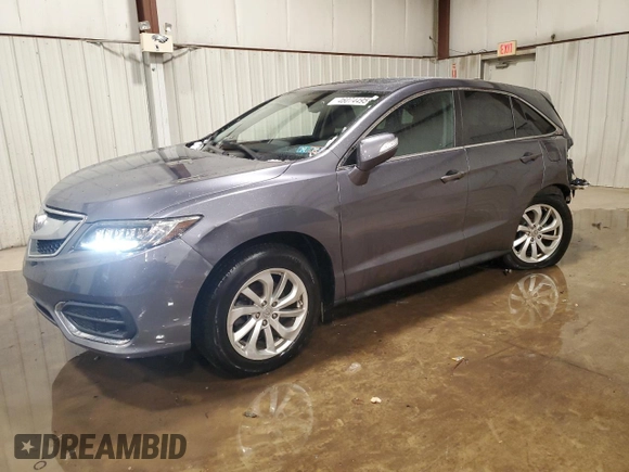 2017 Acura RDX with VIN 5J8TB3H3XHL006178, listed as a Copart auction lot 46074495 with 62,451 mi miles and Salvage Title. Bid and sale history available at carsss.com. Image 1.