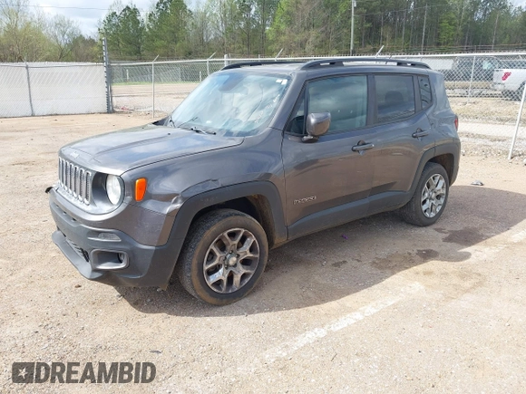 2017 Jeep Renegade Latitude z VIN ZACCJBBB7HPG31581, wystawiony jako IAAI lot #41933910 z przebiegiem 153 217 mil mil oraz . Historia ofert i sprzedaży dostępna na DreamBid. Obrazek 18.
