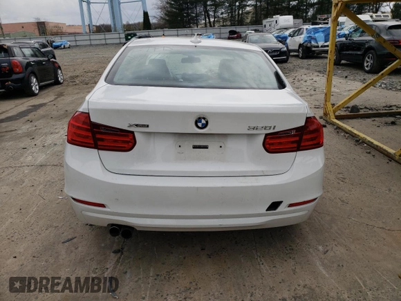 2013 BMW 3 Series 328i xDrive with VIN WBA3B5G59DNS04579, listed as a Copart auction lot 50445404 with 115,404 mi miles and Salvage title. Bid and sale history available at DreamBid. Image 6.