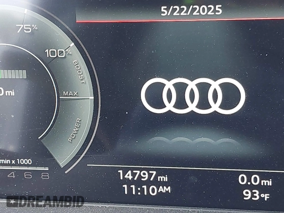 2024 Audi Q5 S line Premium Plus with VIN WA1E2AFY4R2036143, listed as a IAAI auction lot 42309252 with 14,797 mi miles and . Bid and sale history available at DreamBid. Image 16.