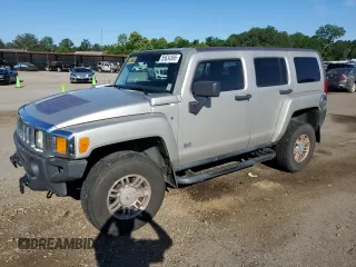 2006 Hummer H3 z VIN 5GTDN136468309529, wystawiony jako Copart lot #55634365 z przebiegiem 266 762 mil mil oraz Szkody całkowita. Historia ofert i sprzedaży dostępna na DreamBid. Obrazek 1.