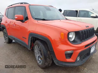 2020 Jeep Renegade Altitude with VIN ZACNJABB3LPM05319, listed as a IAAI auction lot 41491809 with 95,043 mi miles. Bid and sale history available at carsss.com. Image 1.