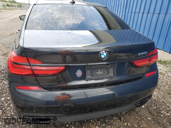 2019 BMW 7 Series 740i with VIN WBA7E2C57KB217455, listed as a Copart auction lot 69580773 with 74,717 mi miles and . Bid and sale history available at DreamBid. Image 6.