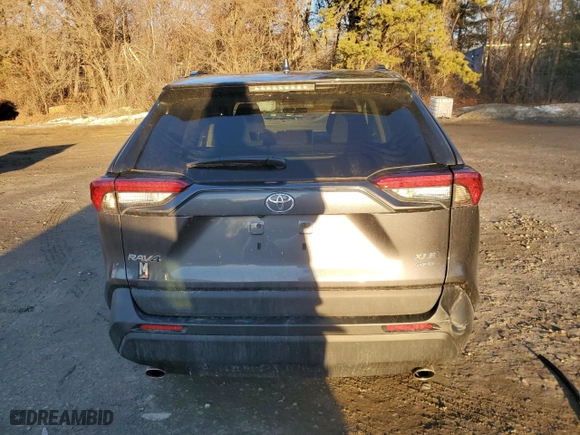 2024 Toyota RAV4 XLE with VIN 2T3P1RFV4RC437108, listed as a Copart auction lot 44129225 with 10,210 mi miles and Salvage Title. Bid and sale history available at carsss.com. Image 6.