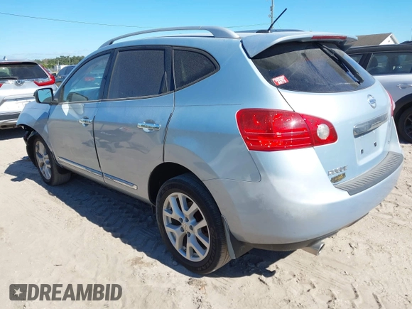 2013 Nissan Rogue S with VIN JN8AS5MT0DW023642, listed as a IAAI auction lot 40728352 with 87,292 mi miles and . Bid and sale history available at DreamBid. Image 3.