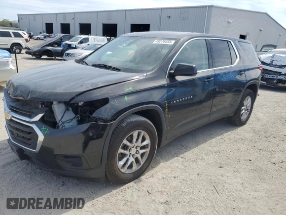 2019 Chevrolet Traverse LS with VIN 1GNEVFKW5KJ202249, listed as a Copart auction lot 49276455 with 112,388 mi miles and Non Repairable. Bid and sale history available at carsss.com. Image 1.